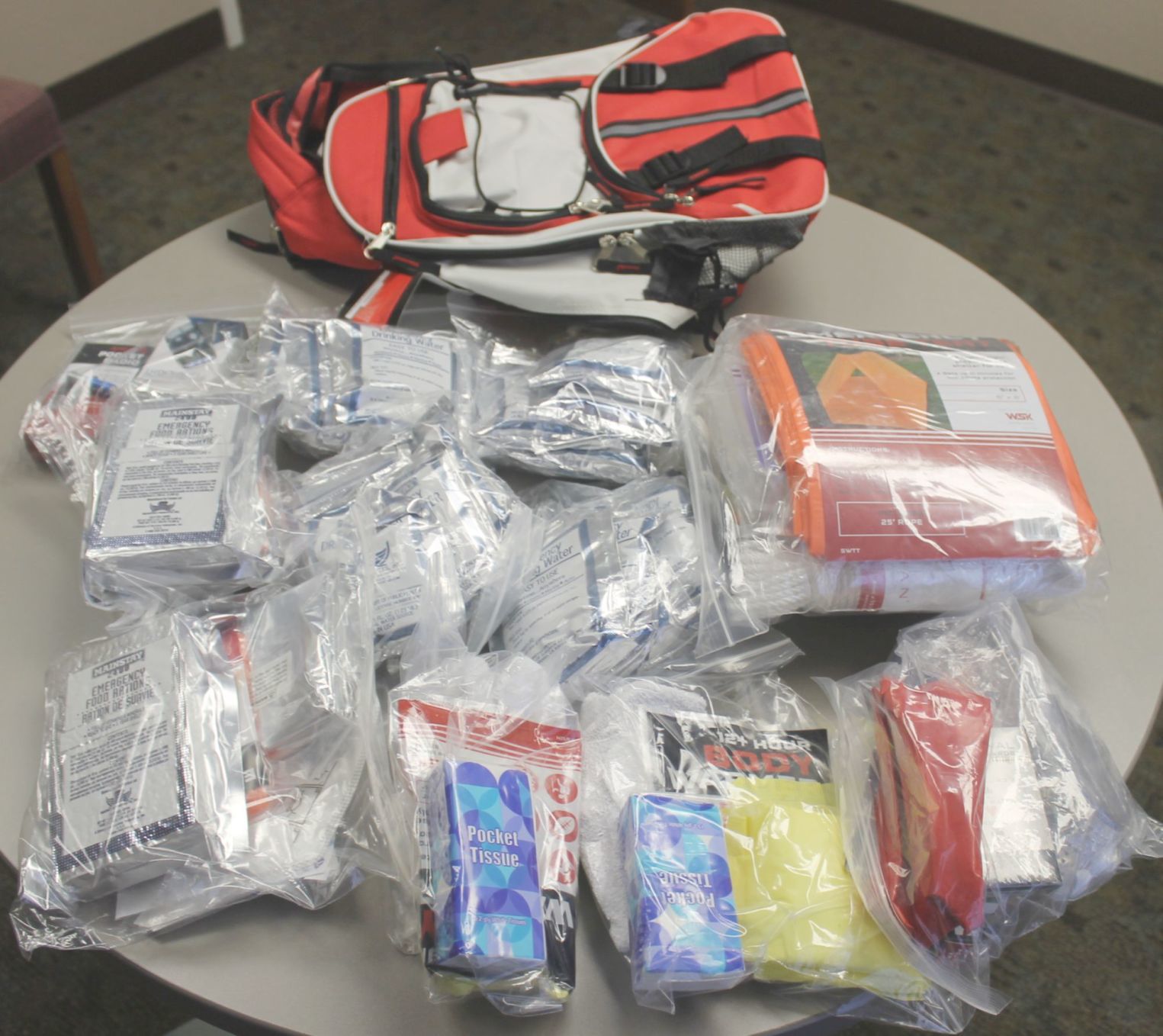 Emergency kit/survival bag
